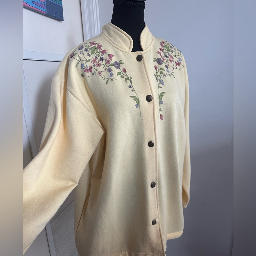 Vintage northern reflections, large cardigan.